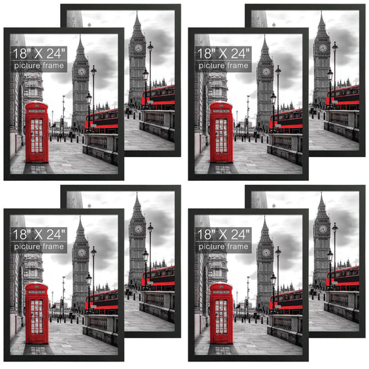 BOGO 18x24 Black MDF Frame - Pack of 8