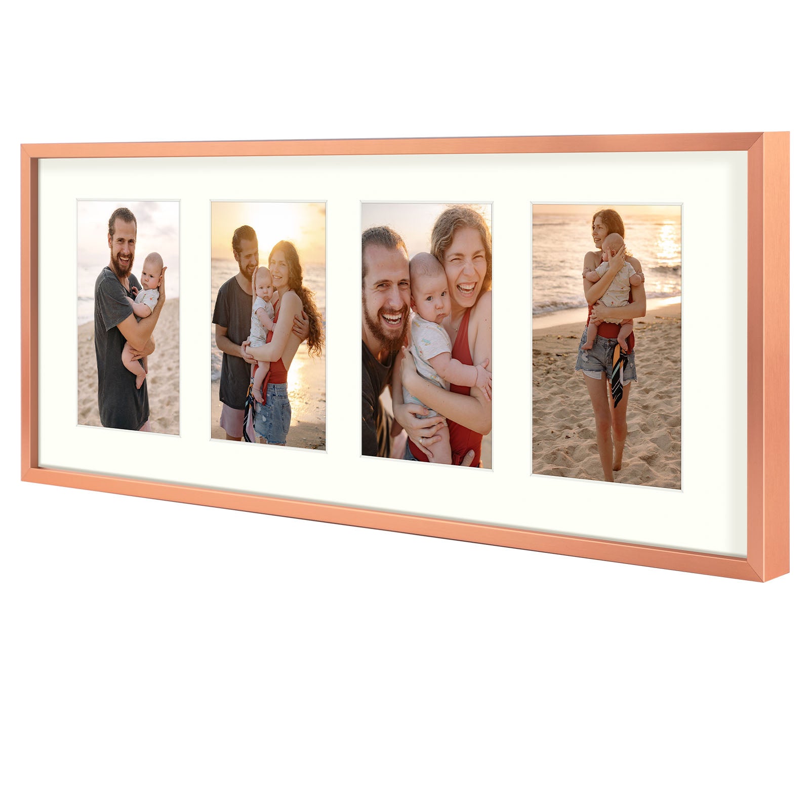 8x20 Matted to 4x6/Rose Gold