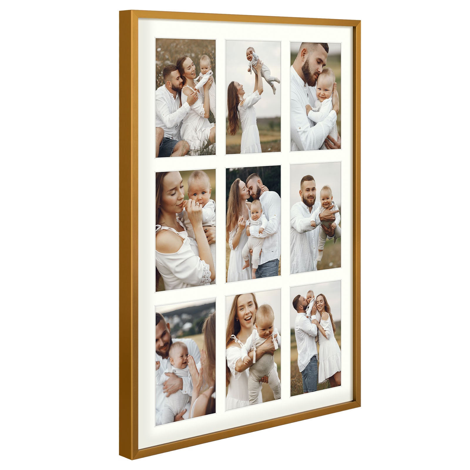 4 Pack/13.6x19.7 Matted to 4x6/Bronze