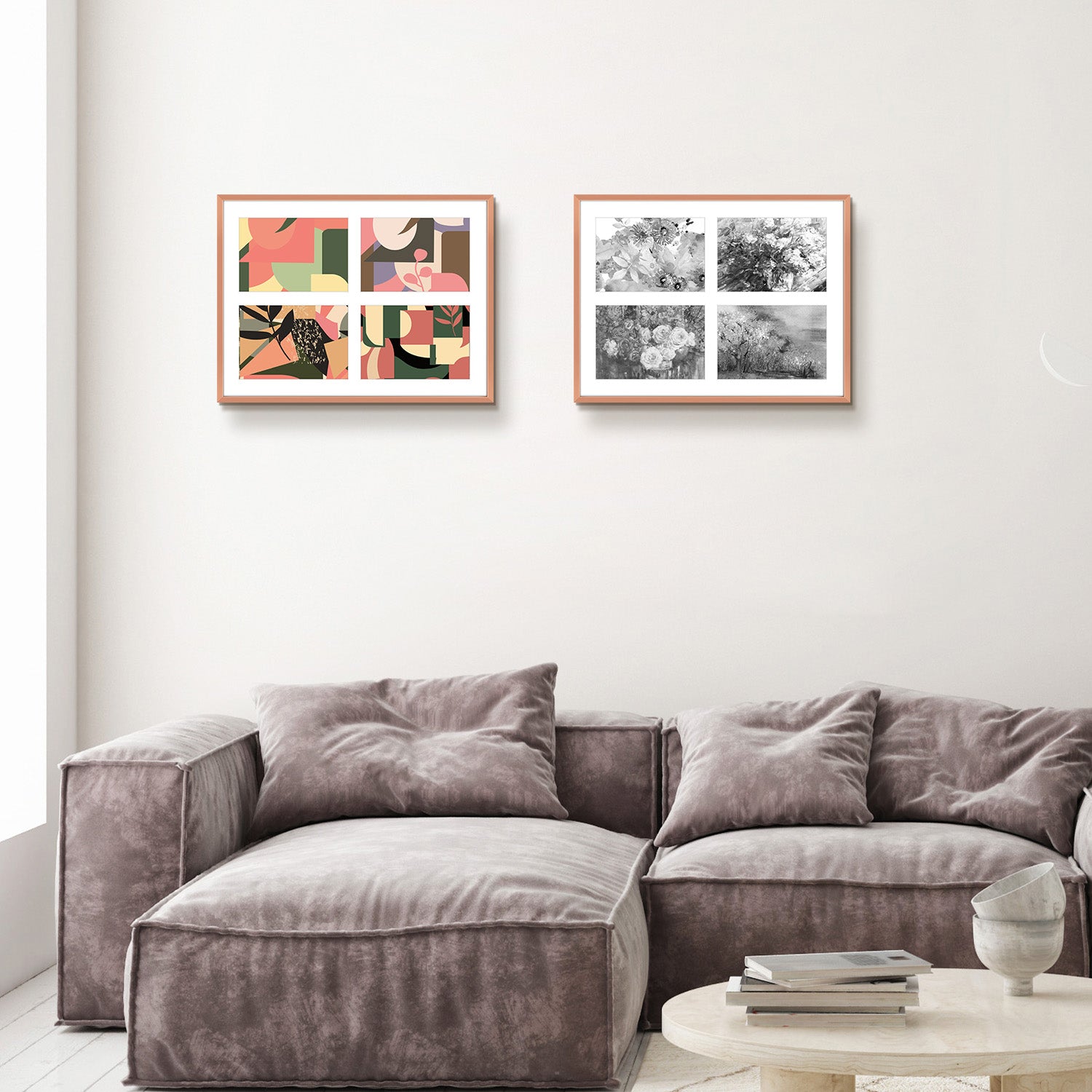 12x16 Matted to 5x7/Rose Gold
