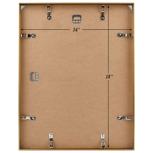 Clearance Aluminum Picture frames, Poster Frames with Plexi-glass-Pack of 6