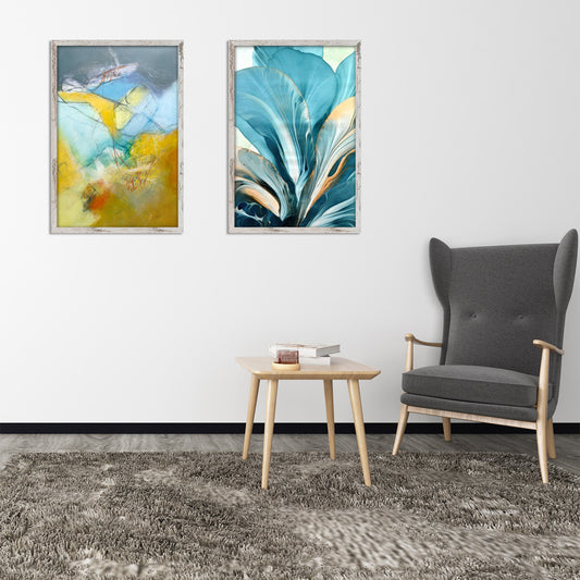 Clearance 24x36 White MDF Frame 1.38 Inch for 24x36 Picture - Pack of 6