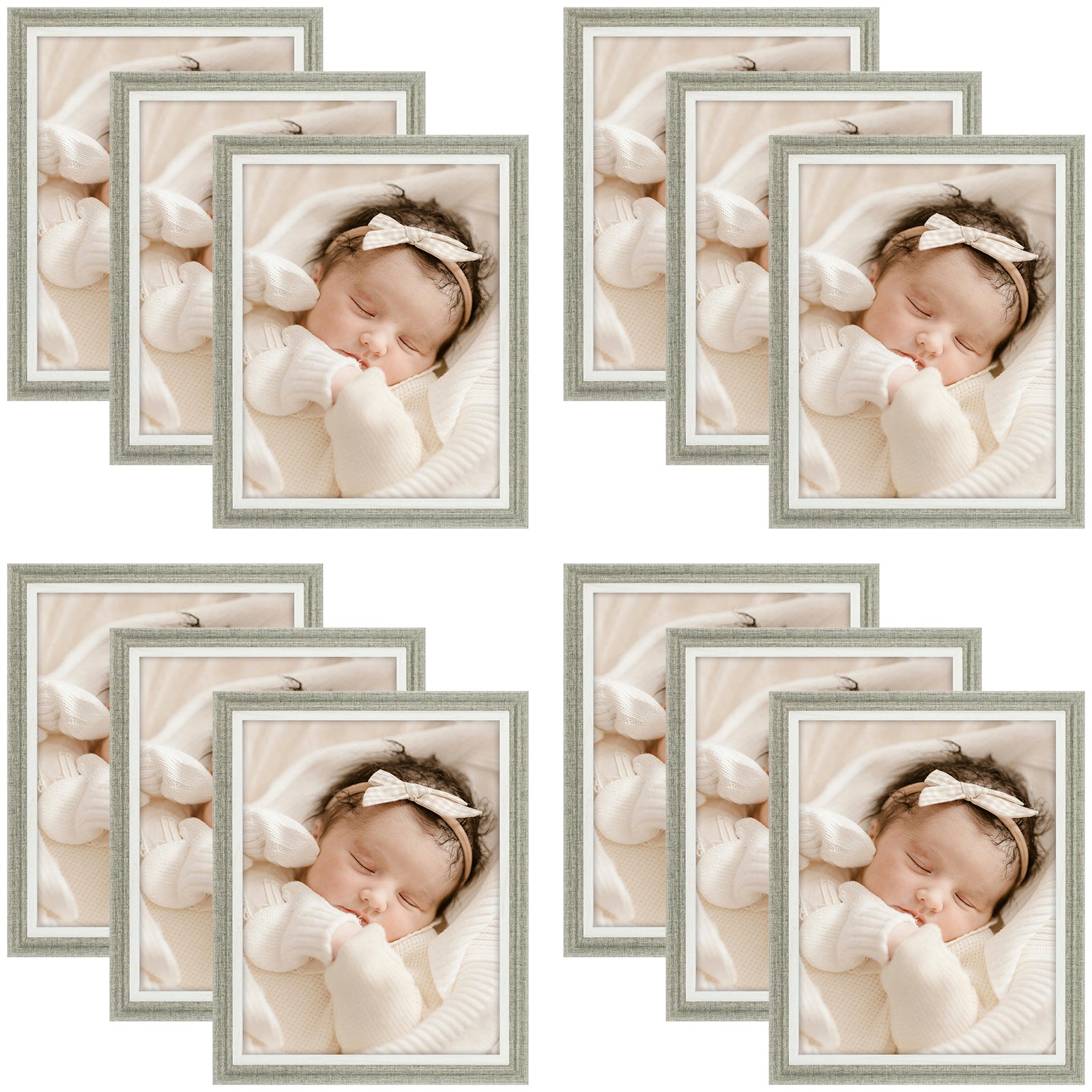 12 Pack/11x14/Dark Grey