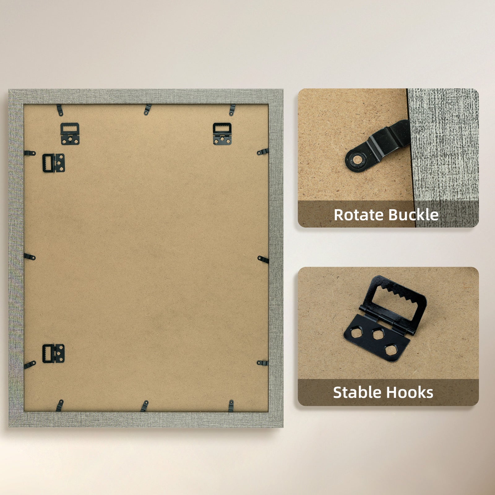 12 Pack/16x20/Dark Grey