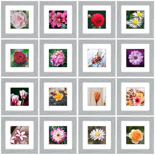 6x6 Wood Frame Grey 0.84 Inch - Pack of 16-Pick Up in Katy TX Only