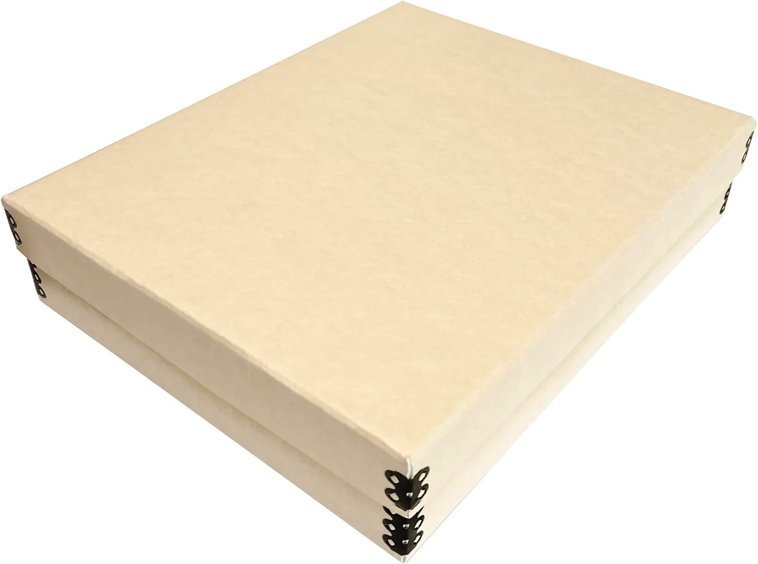 Golden State Art, Tan Short Lid Archival Storage Box