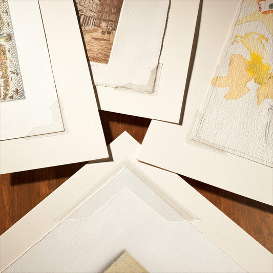 Lineco Polypropylene Mounting/ Framing Corners, Full View