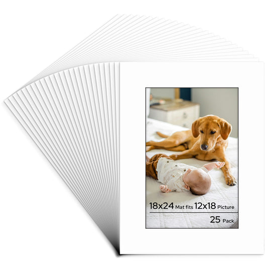 18x24 Pre-cut Mat with Blackcore Bulk Pack