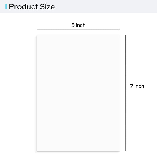 White Backing Board with Browncore Bulk Pack