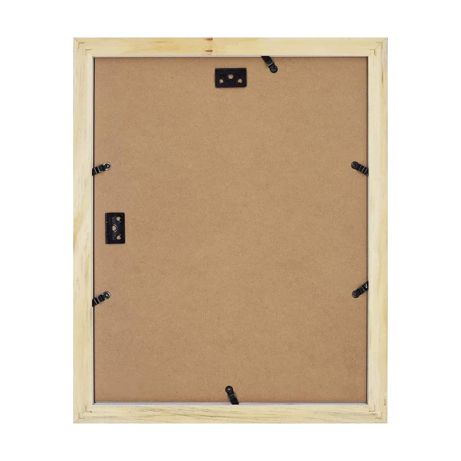 11x14 MDF Picture Frame for 8x10 Picture and White Mat (10 Pack) Picture Frame Golden State Art