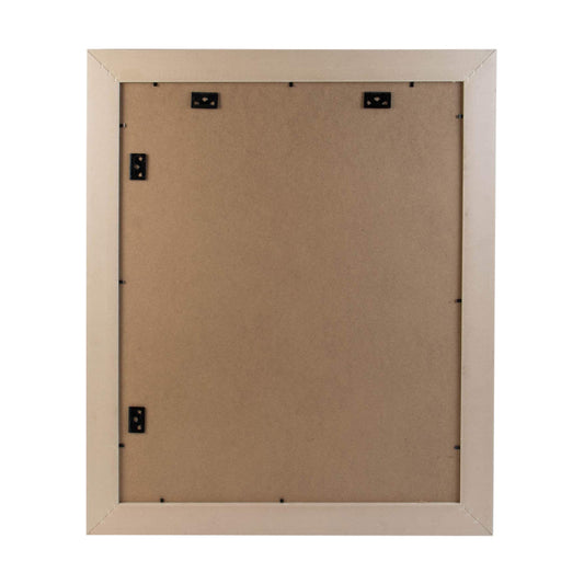 16x20 Picture Frame For 11x14 Photo with Ivory Mat and Real Glass(Brown)-Pack of 4