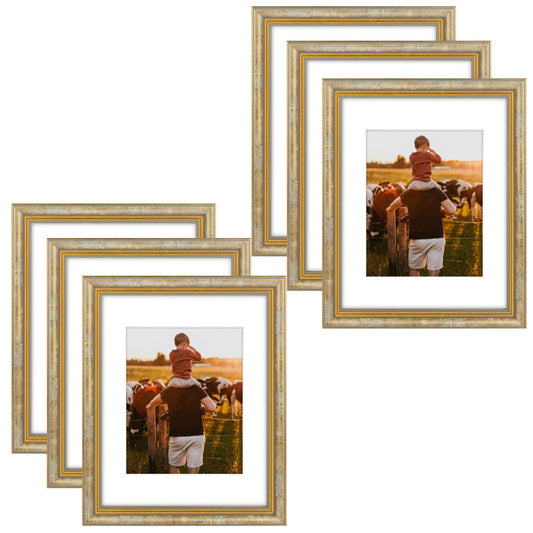 Ornate Picture Frame, Vintage Gold Polystyrene Frame