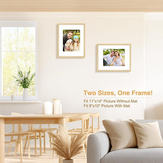 11x14 Wood Frame for 8x10 Photo with White Mat and Plexiglass-Pack of 12-Pick Up in Katy TX Only