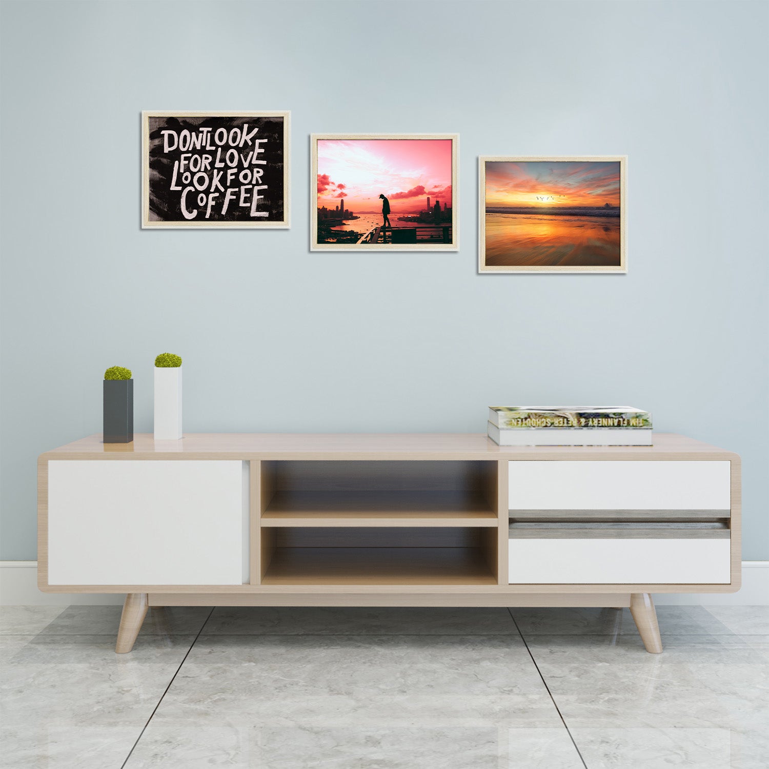 MDF Picture Frame with Real Glass(12 Pack) Picture Frame Golden State Art