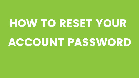 How to reset your account password on the new website for existing customers?