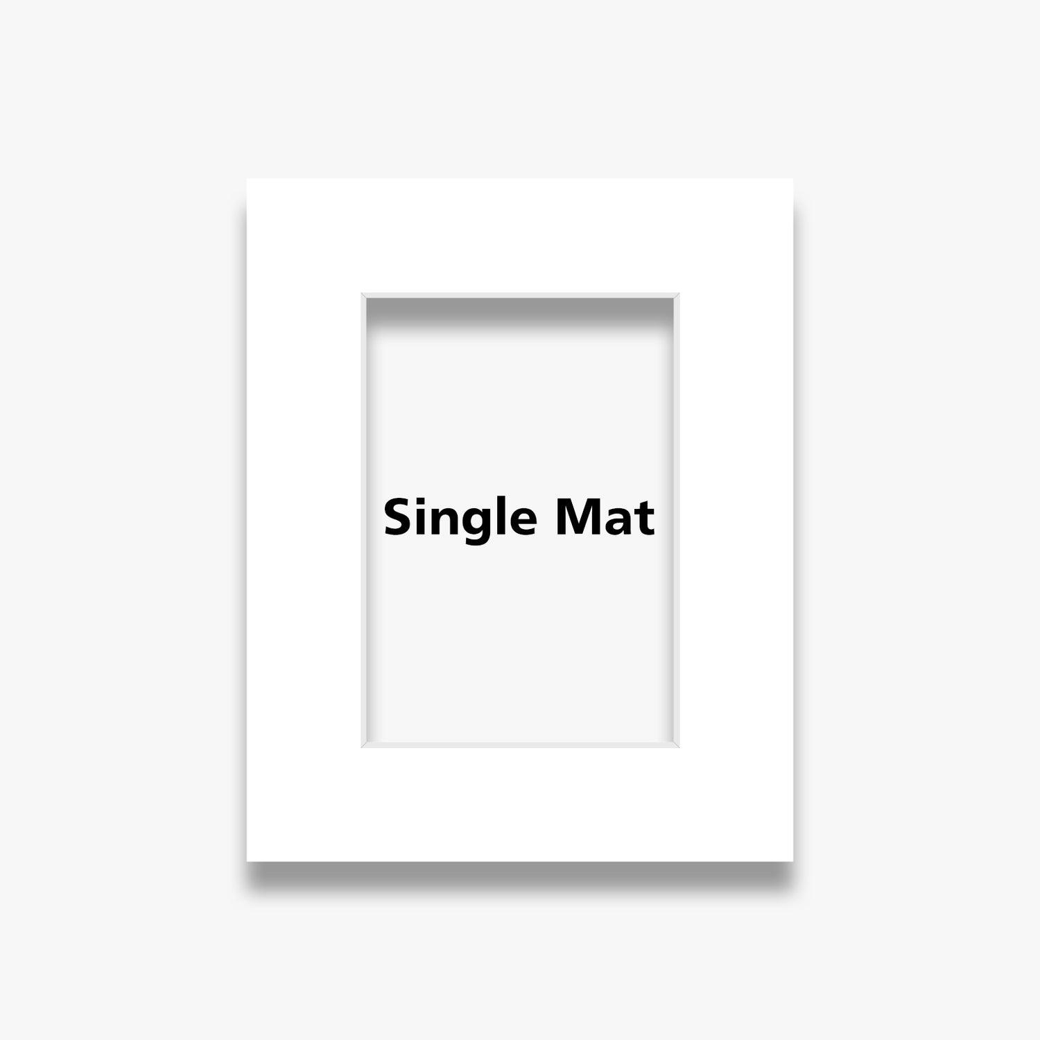 Single Matboard