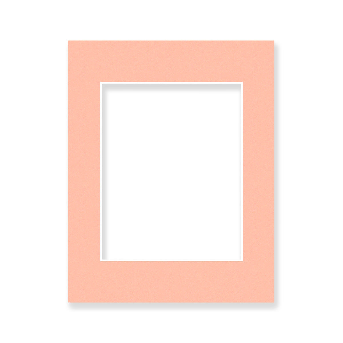 02 - 11x14 Pre-cut Matboard with Whitecore 4-PLY 8x10 Pink #229