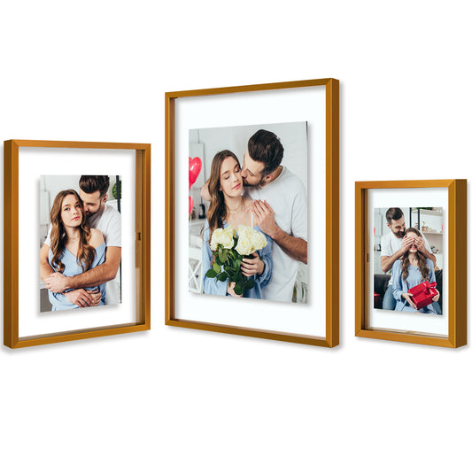 Aluminum Floating Frames (Bronze)-Pack of 28