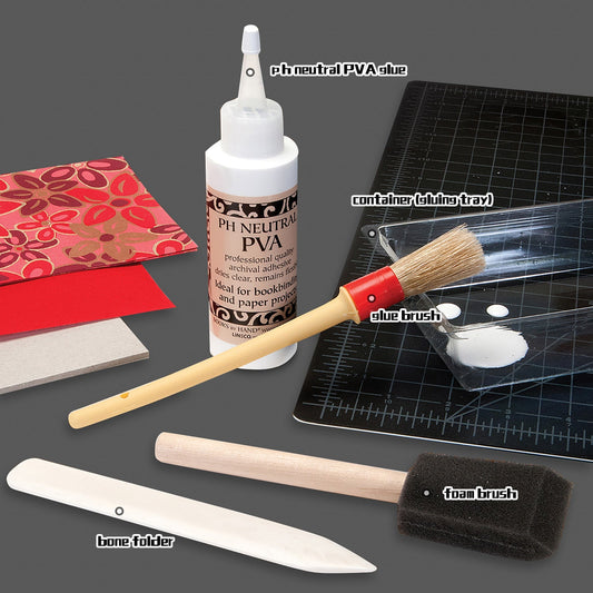 Books by Hand Archival PVA Glue Adhesive Kit for Bookbinding