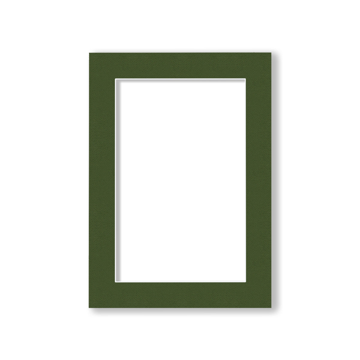 00 - 5x7 Pre-cut Matboard with Whitecore 4-PLY Rock Garden #134