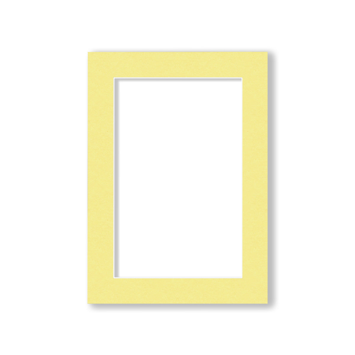 00 - 5x7 Pre-cut Matboard with Whitecore 4-PLY Compatible Beige #157