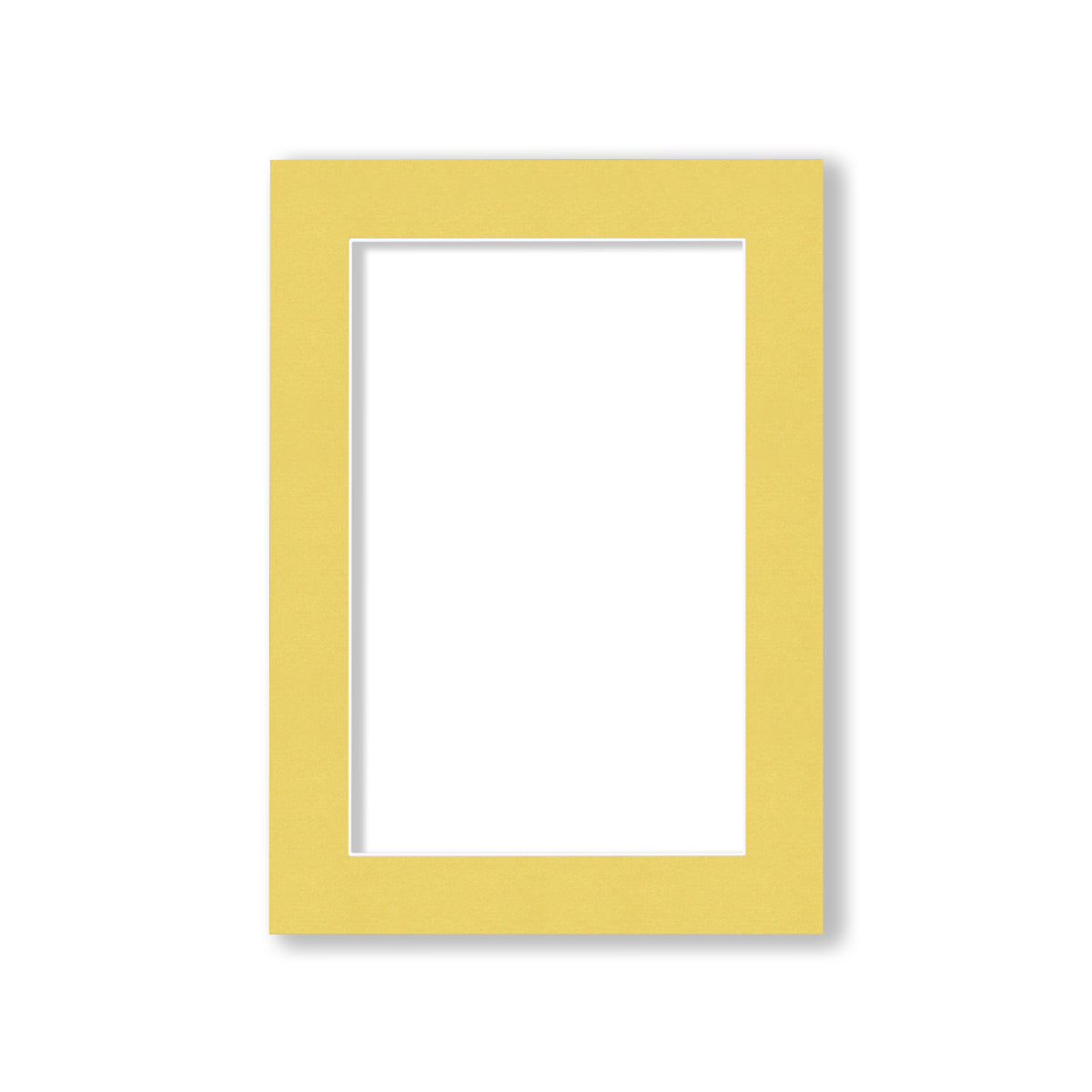 00 - 5x7 Pre-cut Matboard with Whitecore 4-PLY Indian Tan #158