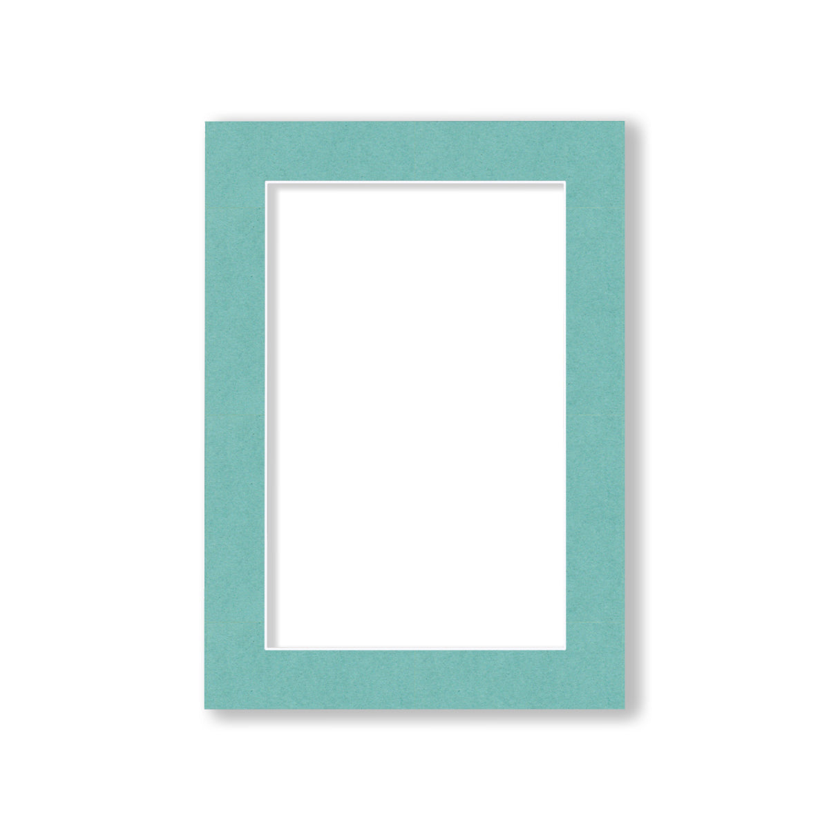 00 - 5x7 Pre-cut Matboard with Whitecore 4-PLY Deep Blue #222