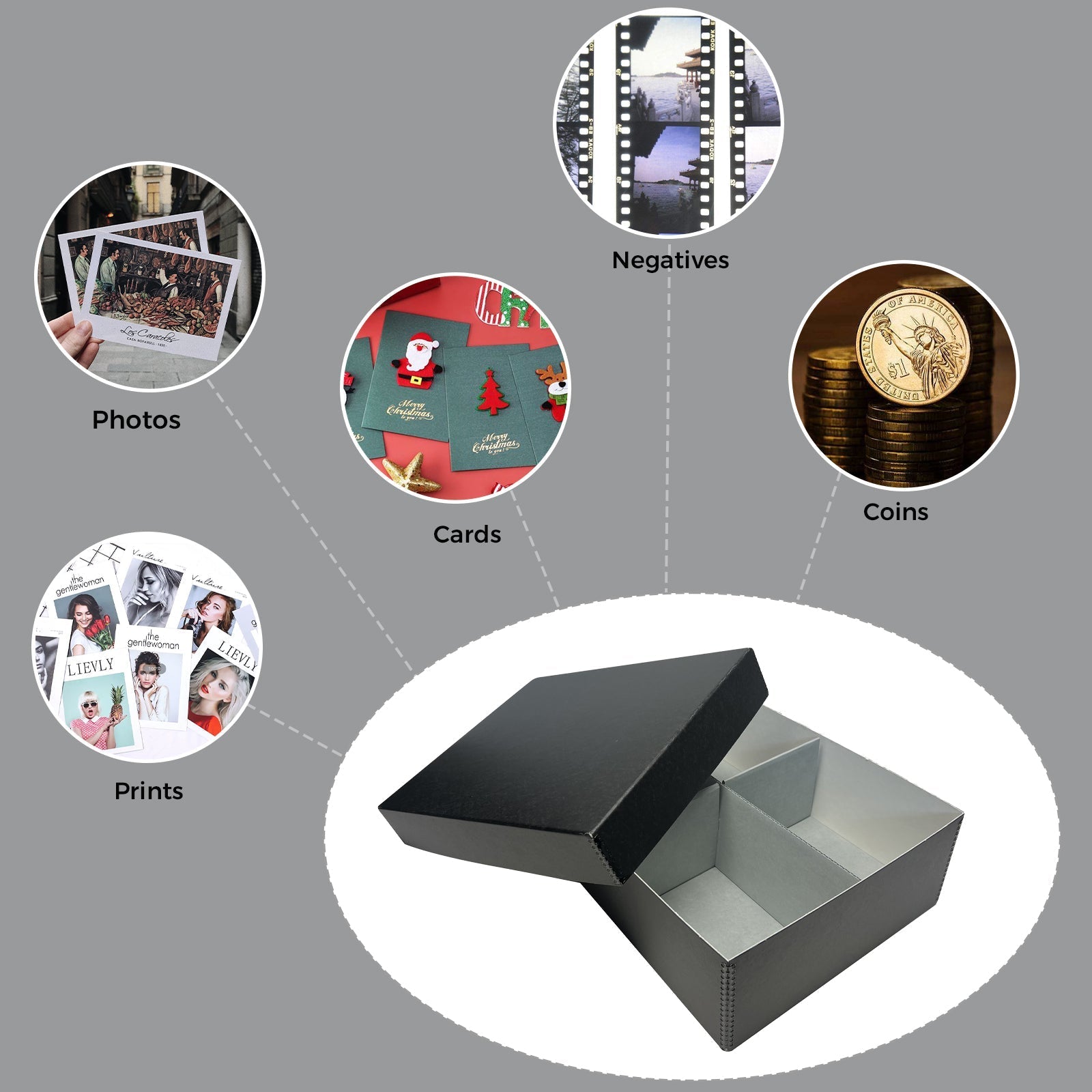 ニャルト　未開封box ６個セット Amazon.com: Neveika Jewelry Box with Mirror,Small Jewelry