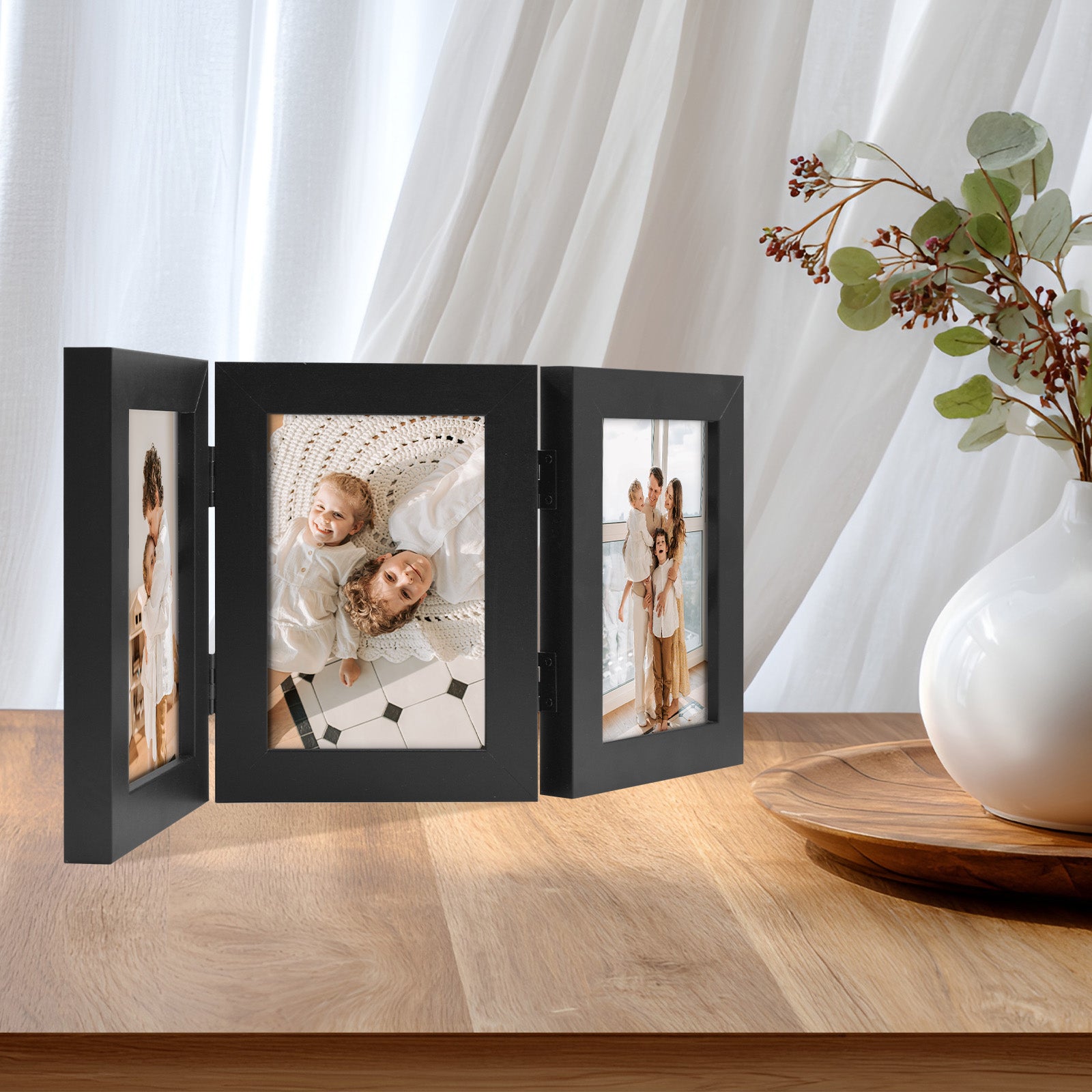 Clearance Three Picture Frame 0.71 Inch- Pack of 8 Picture Frames Golden State Art