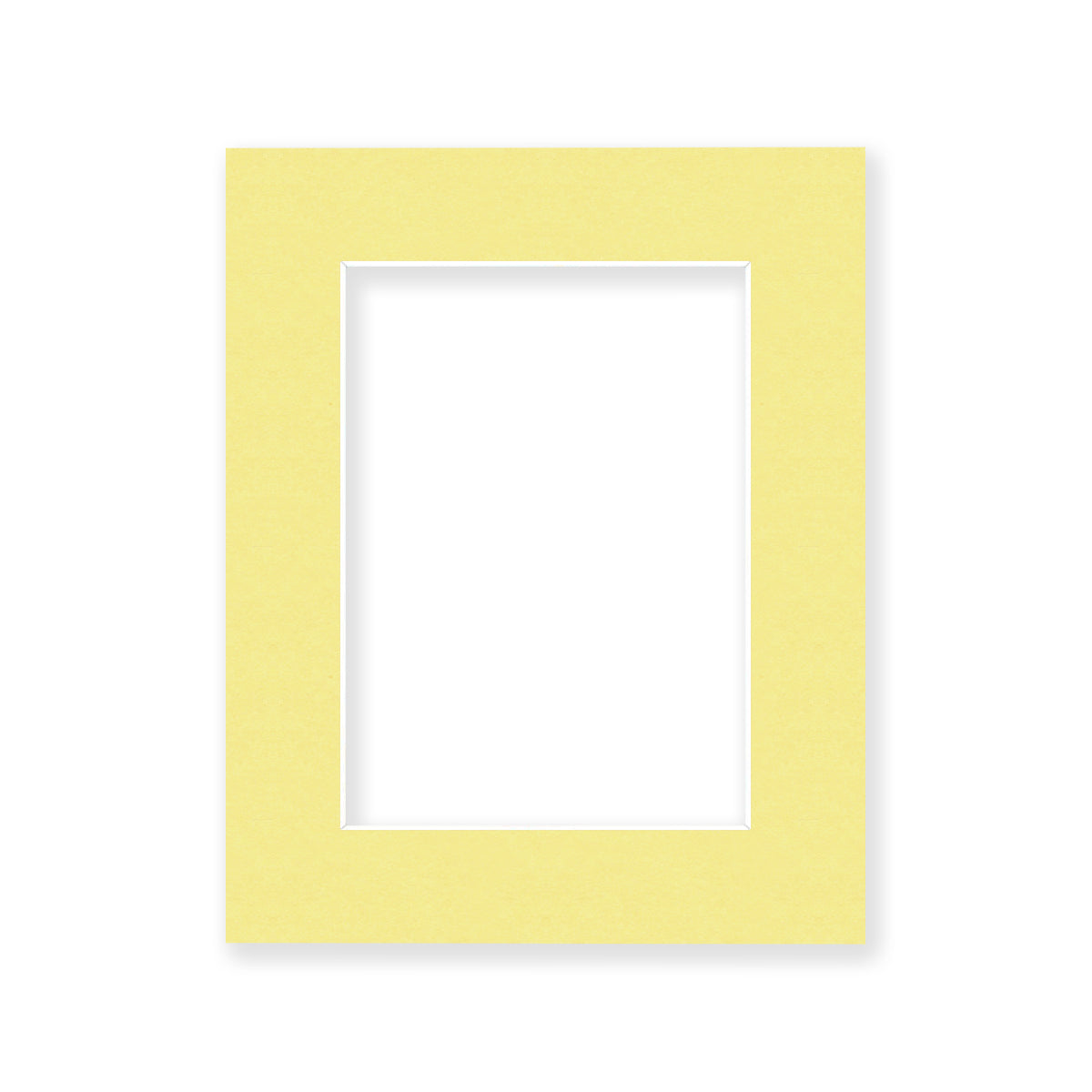 01 - 8x10 Pre-cut Matboard with Whitecore 4-PLY 5x7 Compatible Beige #157