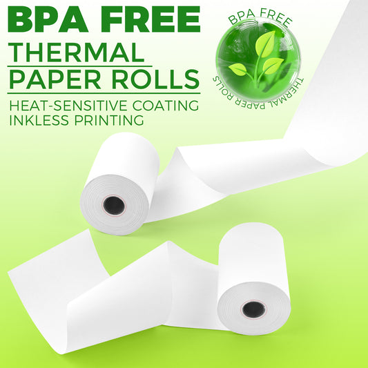 3 1/8 in. X 119 ft Thermal Paper POS Rolls(50 Rolls)