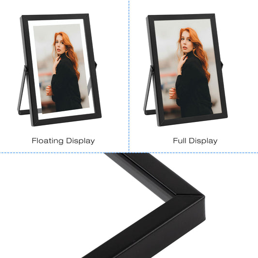 Floating Frame, Metal Picture Frame 0.51 in.-Pack Of 24
