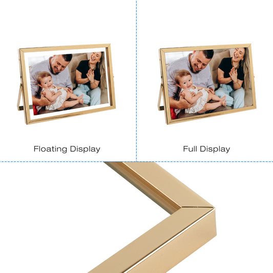 Clearance Floating Frame, Metal Picture Frame 0.51 in.(Horizontal)-Pack Of 24