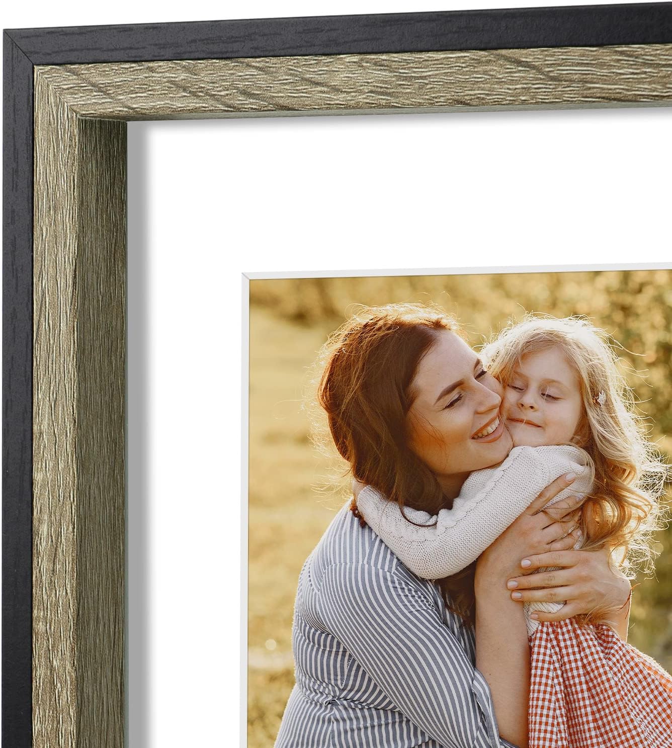 Clearance 7x14 Collage Picture Frame with White Mat - Displays