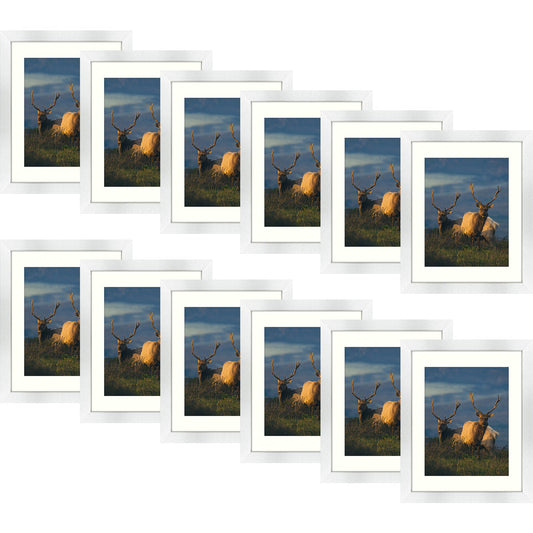 Clearance 11x14 Document MDF Frame 0.71 Inch for 8.5x11 Picture - Pack of 12