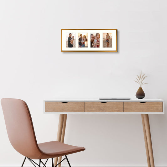 8x20 Matted to 4x6/Bronze