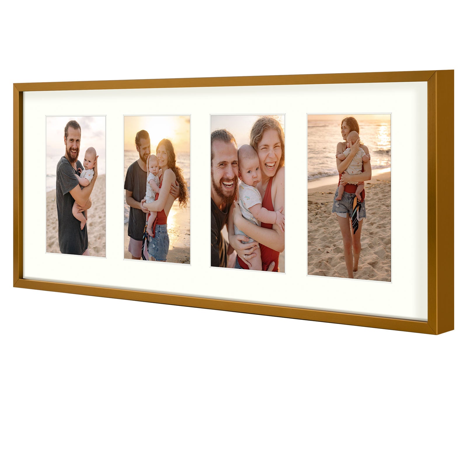 8x20 Matted to 4x6/Bronze