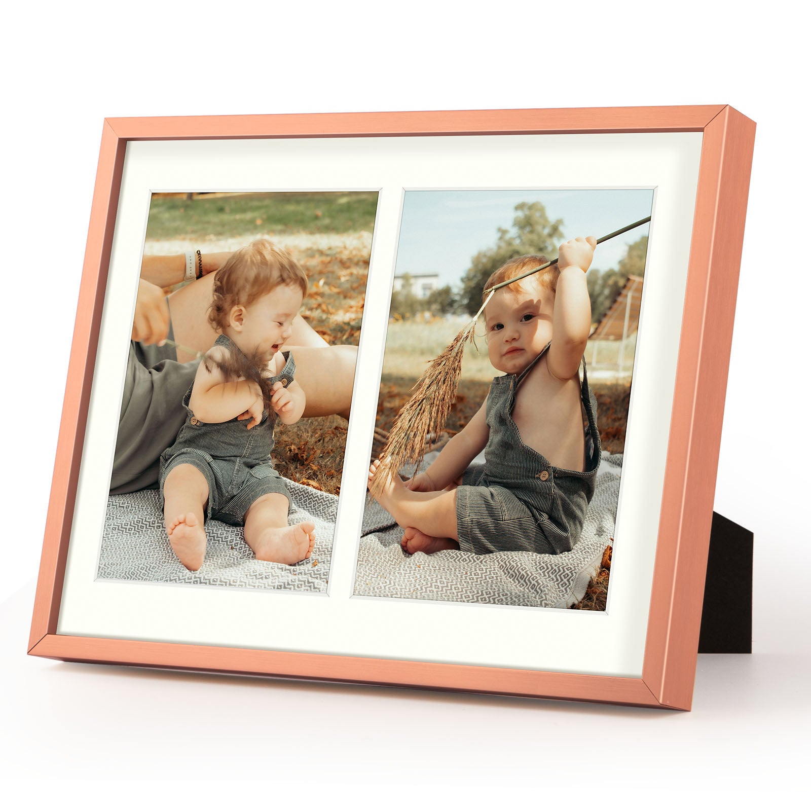 8 Pack/8.5x11 Matted to 5x7/Rose Gold