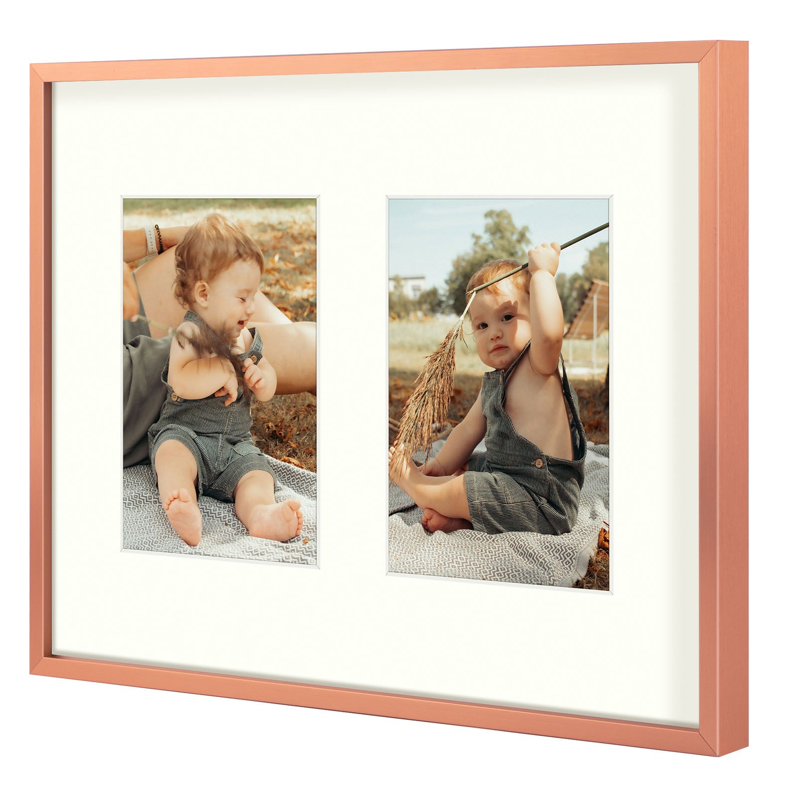 6 Pack/11x14 Matted to 5x7/Rose Gold