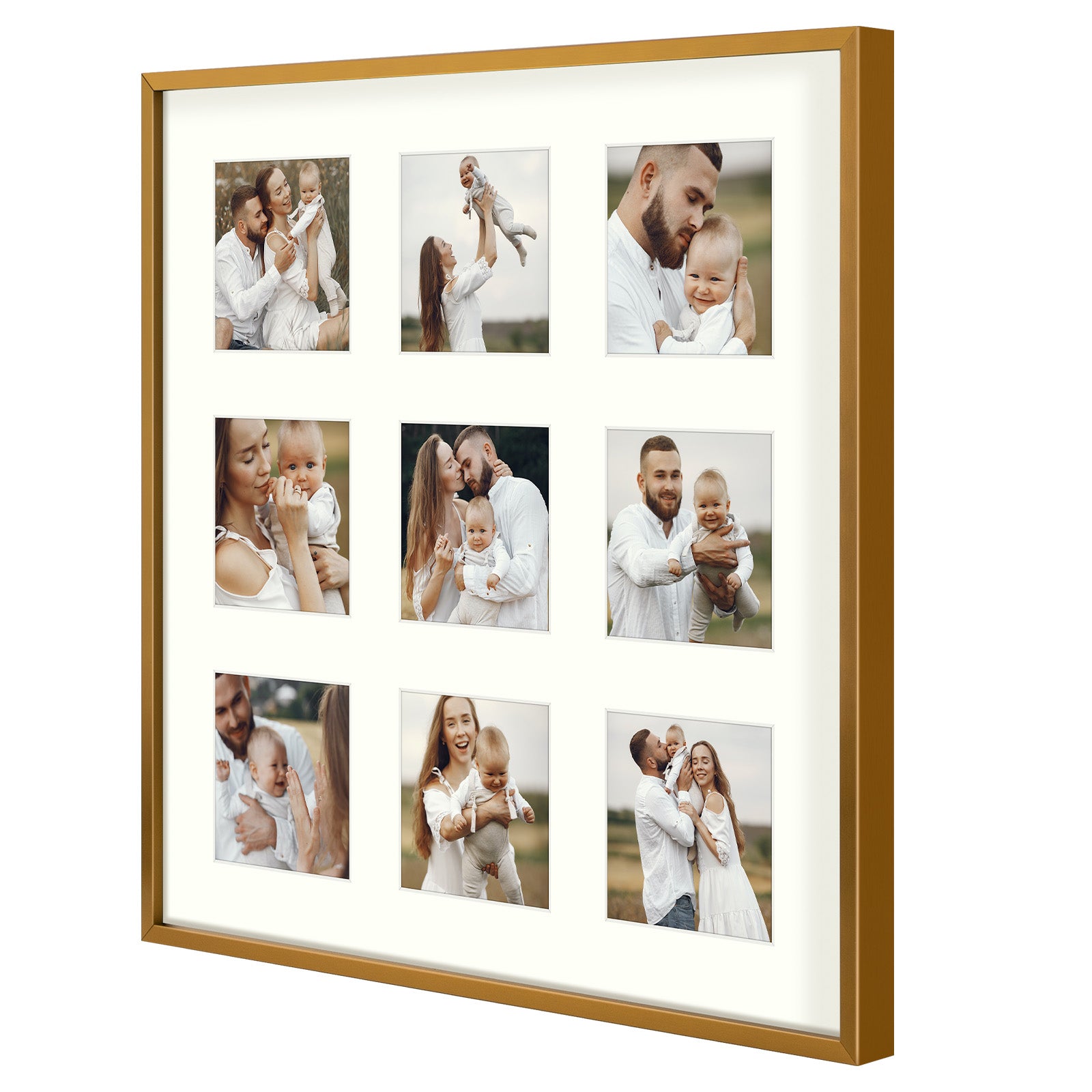 6 Pack/16x16 Matted to 4x4/Bronze