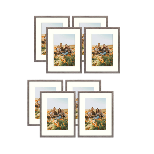 BOGO 12x16 MDF Frame for 8x12 Picture - Pack of 8