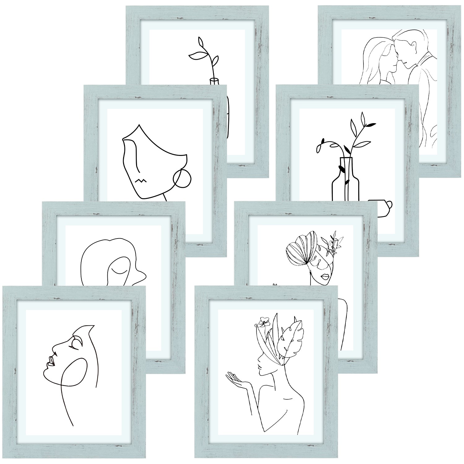 10x12.5 Kids Art Frames(8 Pack) Picture Frame GSA