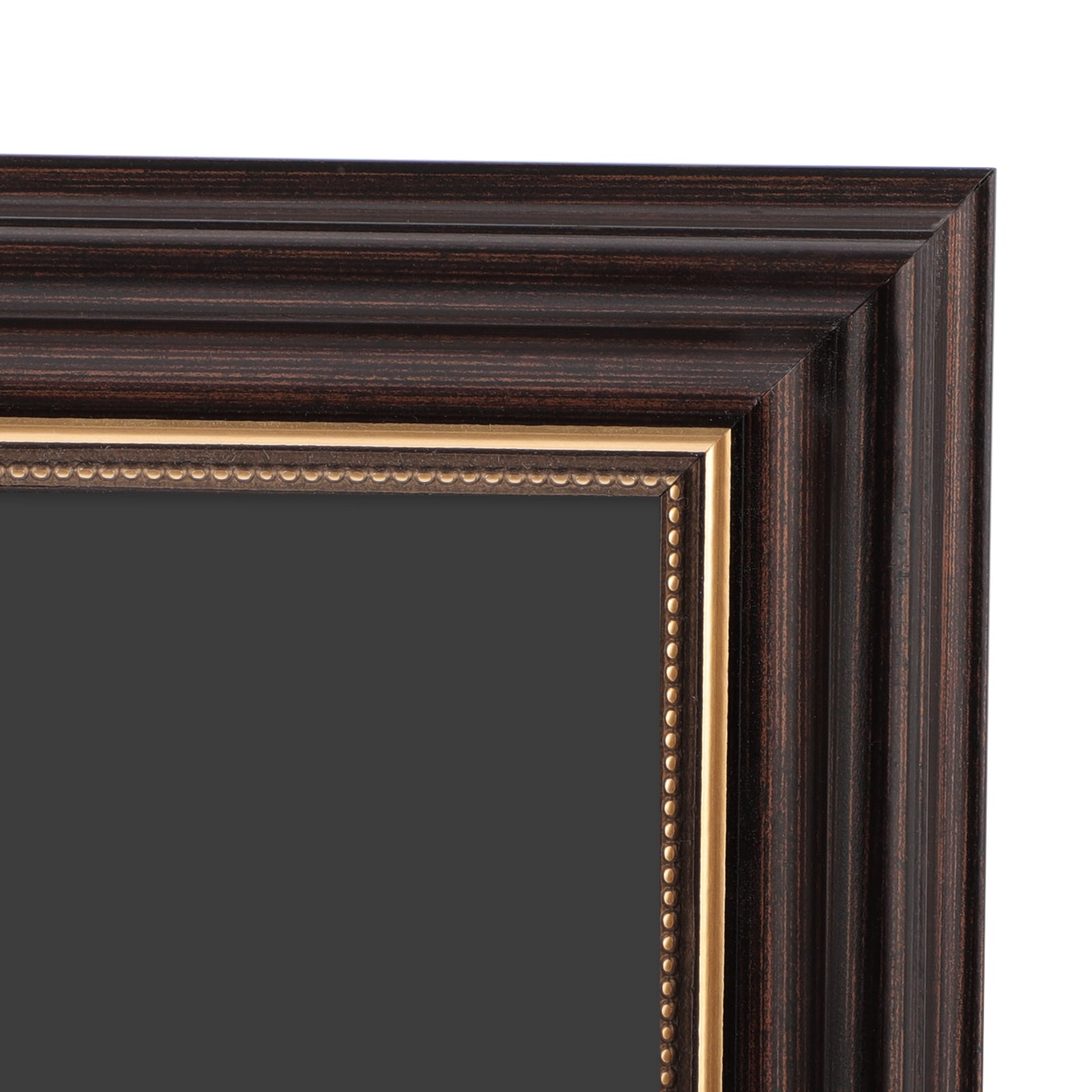 Golden State Art 4x9 Certificate Frame with Mat ¨C Brown & Gold Display Frame