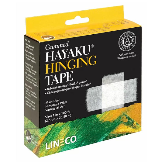 Lineco Gummed Hinging Hayaku Tape Water-Activated