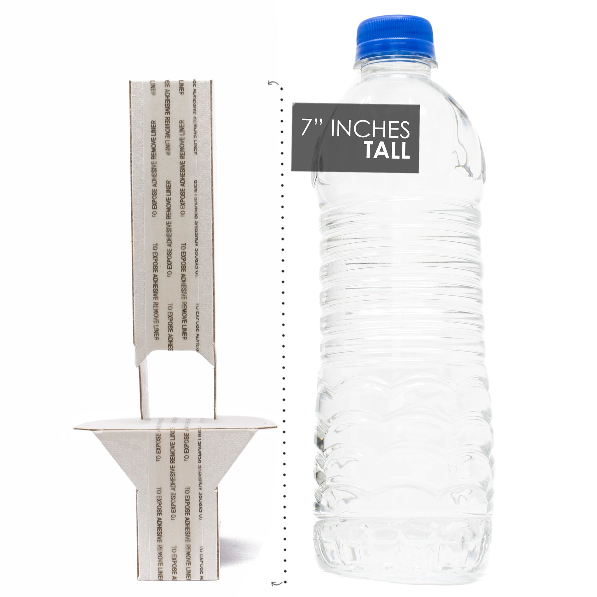 Double Wing White Self-Stick Easel Back, Pack of 50. Easel Back Golden State Art