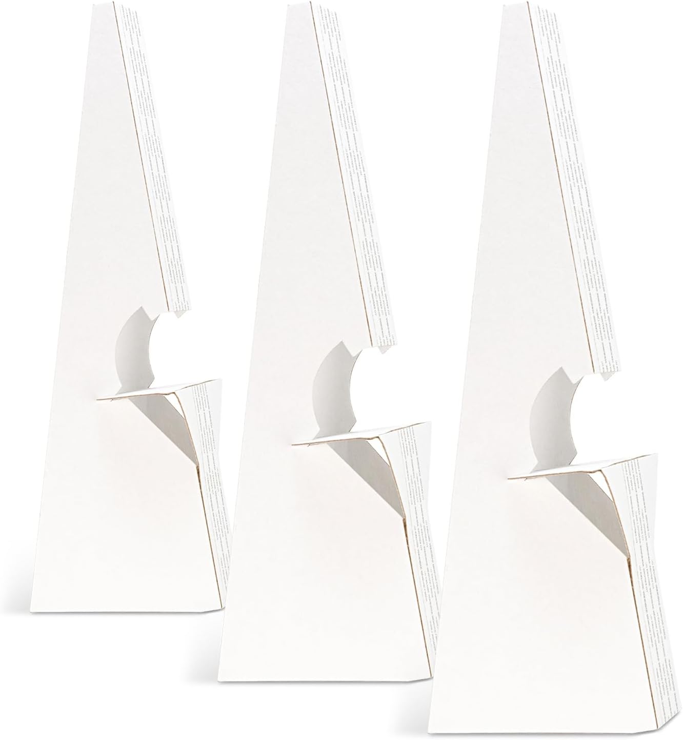 Double Wing White Self-Stick Easel Back, Pack of 50. 12 Inch Easel Back Golden State Art