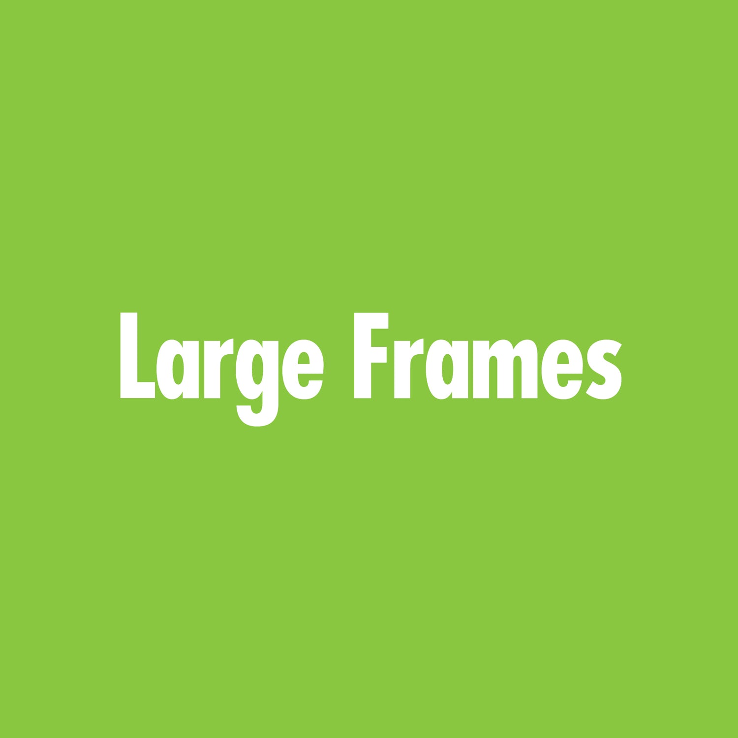 Large Picture Frames