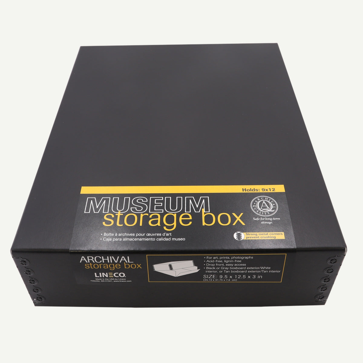 9x12X3, Black