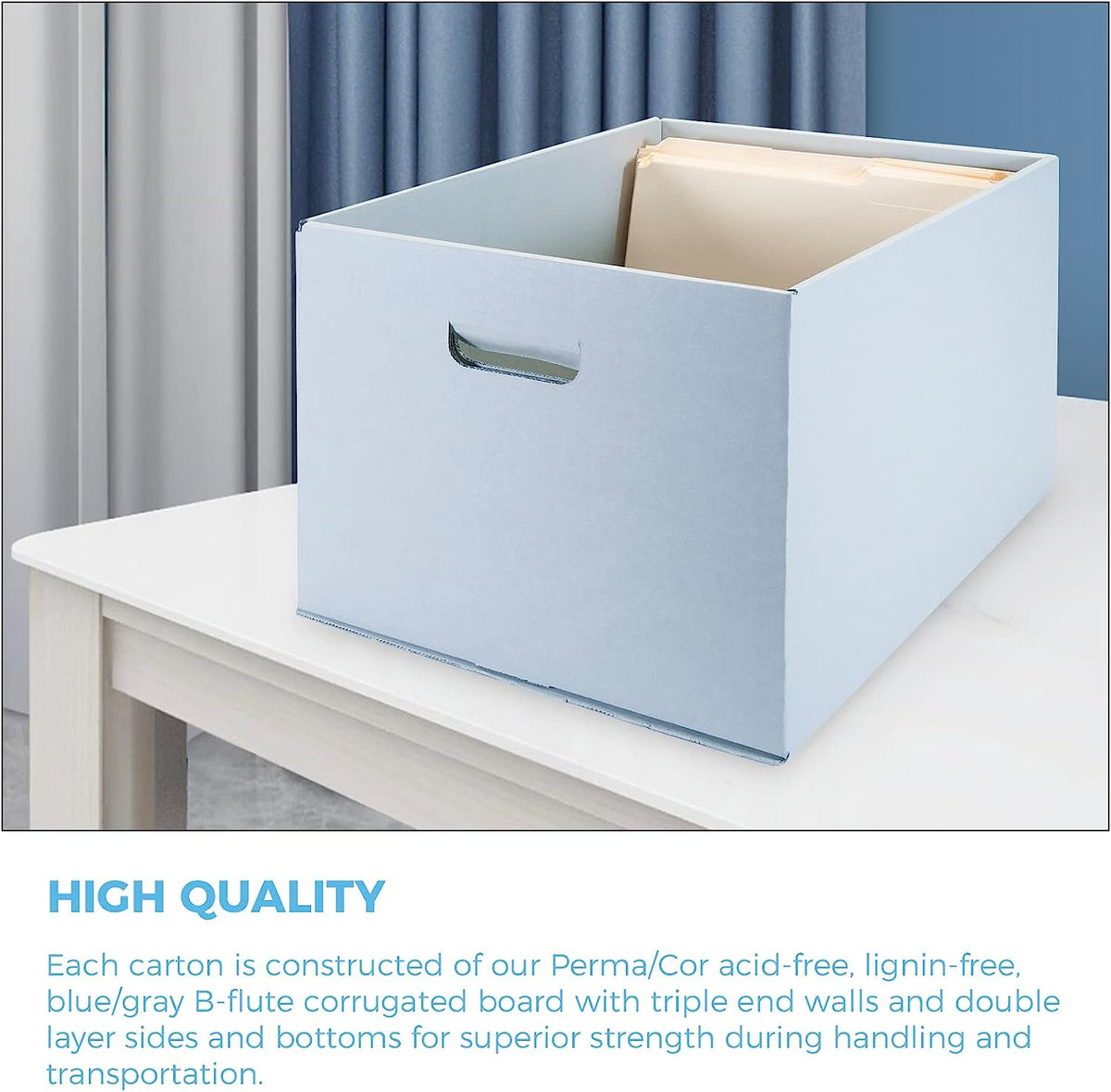 Golden State Art, Metal Edge Record Storage Box