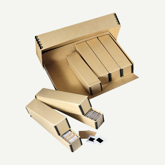 Lineco Tan Slide Box Master Including 6 Inner Boxes Lineco